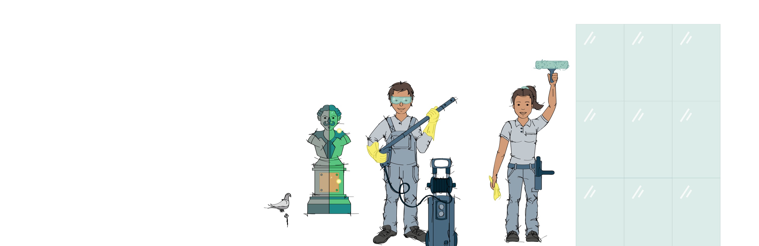 Denkmal-, Fassaden- und Gebäudereiniger